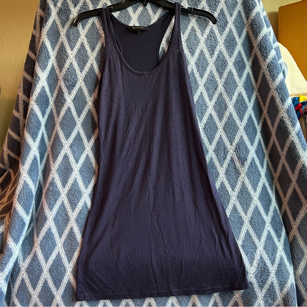 MM Couture Deep Blue Tank Top
